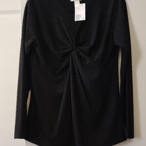 H&M Maternity Twist - Front Long Sleeve Top